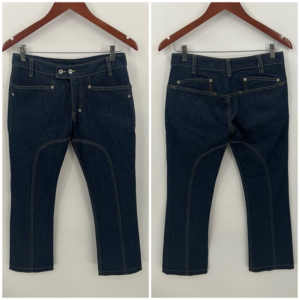 Vintage Rufskin dark wash slim bootcut jeans